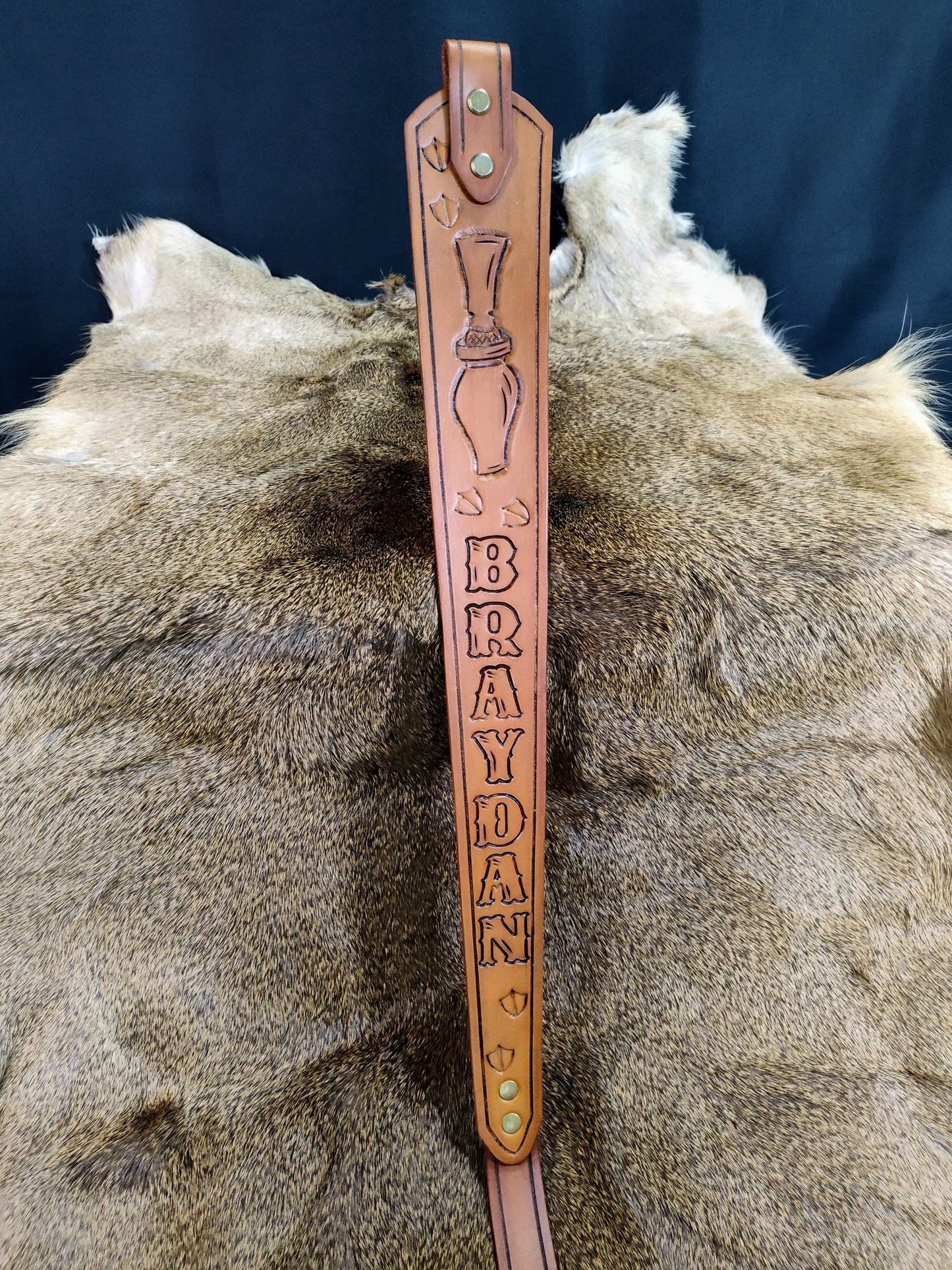 Customized Rifle Sling- Antique Brown