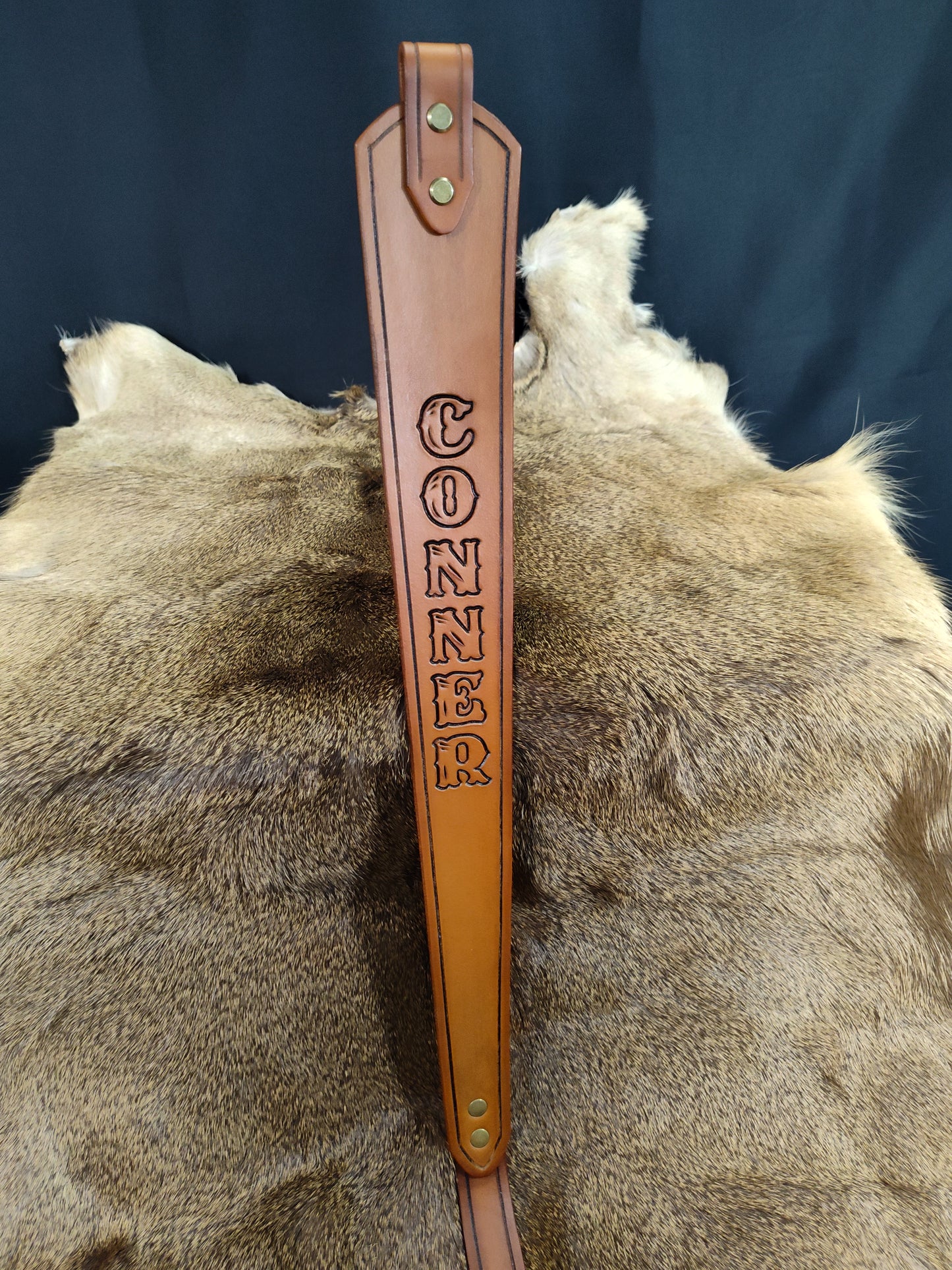 Customized Rifle Sling- Antique Brown