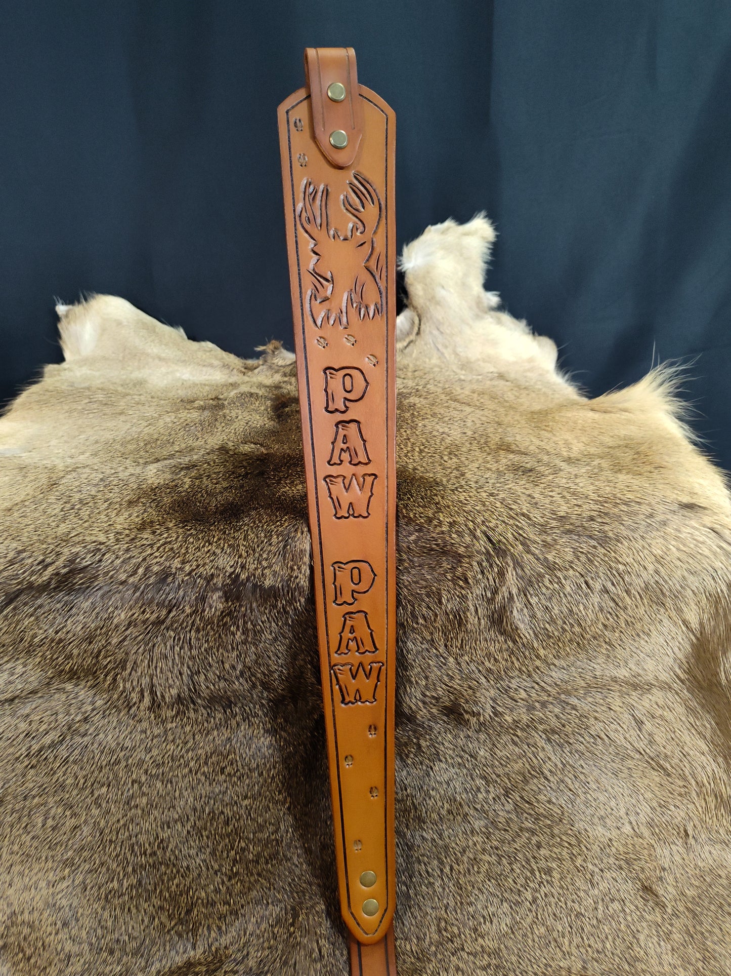 Customized Rifle Sling- Antique Brown