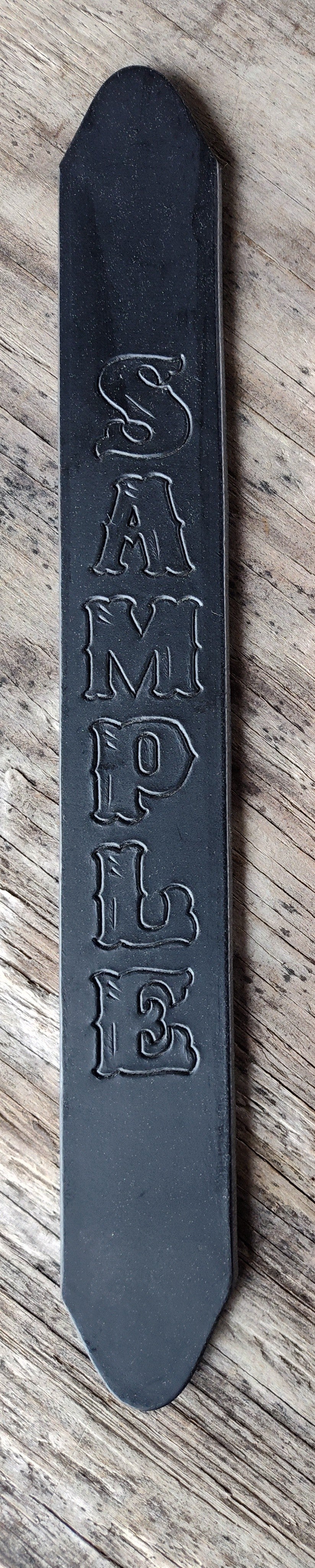 Leather Guitar Strap; Personalized Guitar Strap; Black