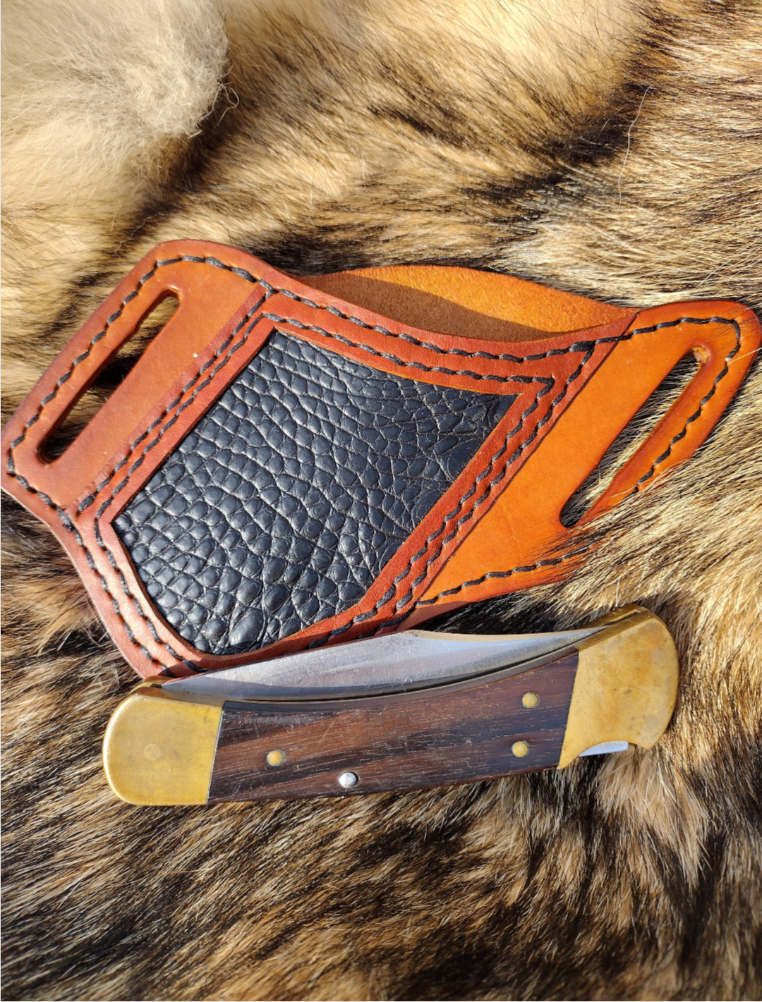 Buck 110 Alligator Sheath