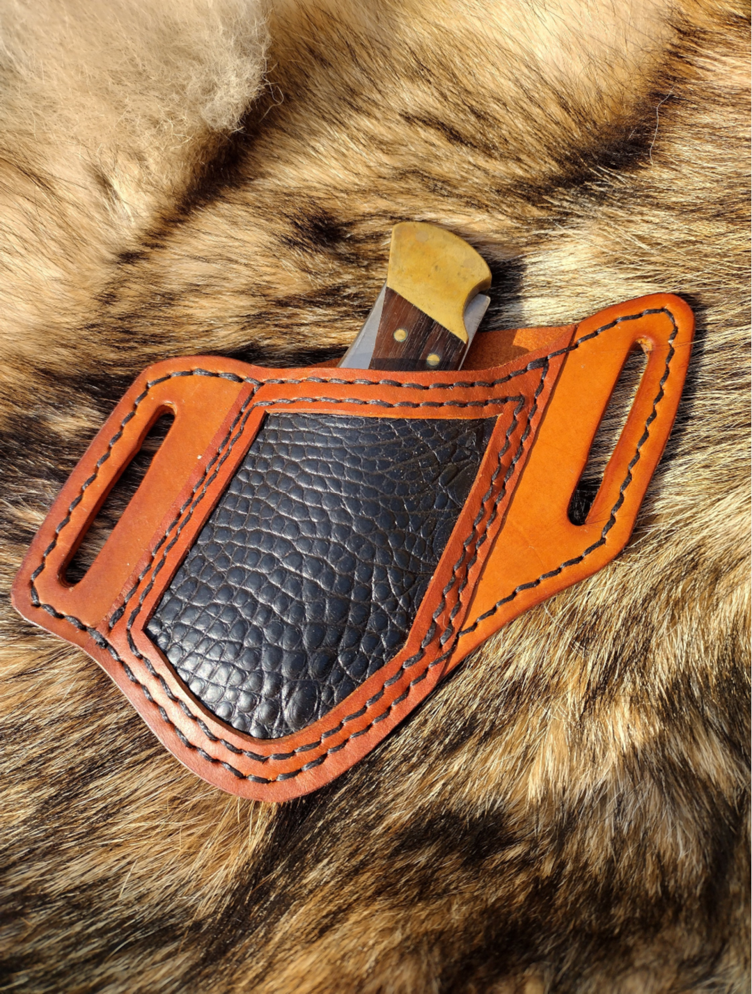 Buck 110 Alligator Sheath