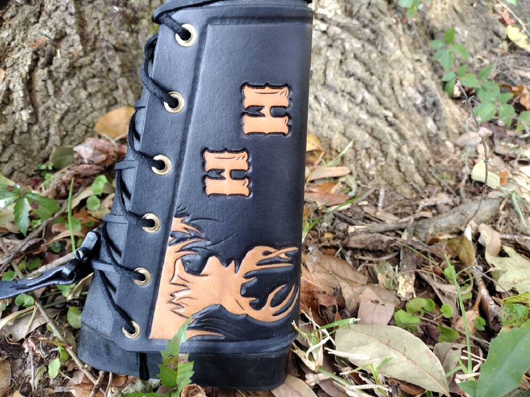 Butt stock Ammo Cuff with Deer