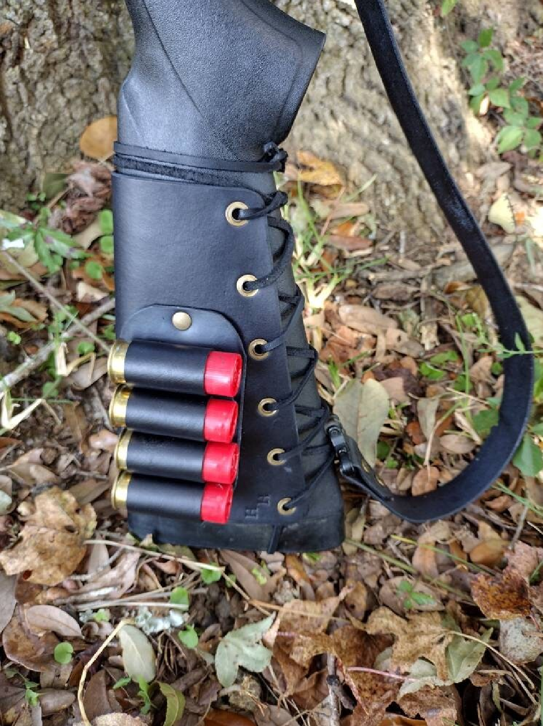 Butt stock Ammo Cuff with Deer