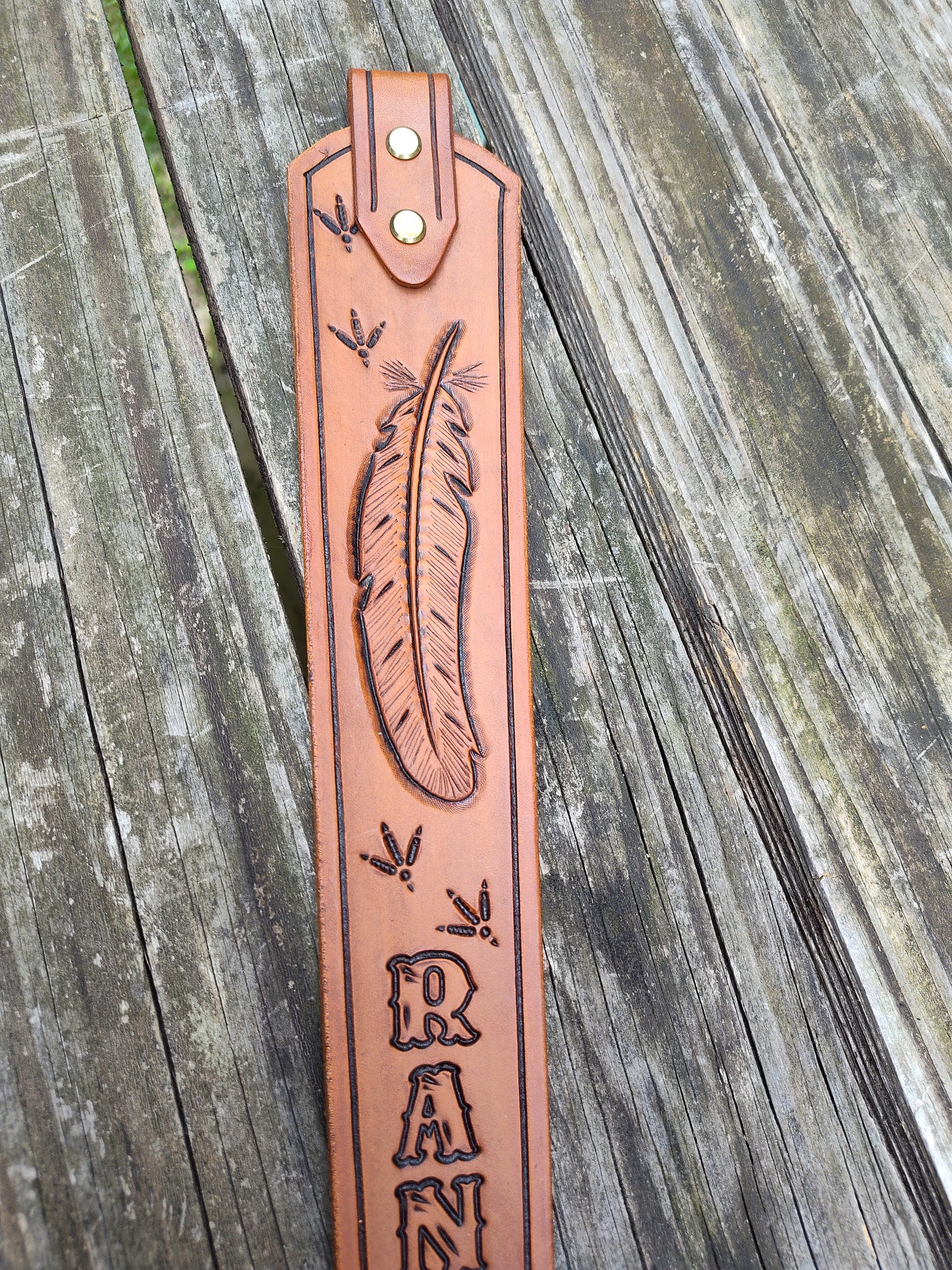 Customized Rifle Sling- Antique Brown