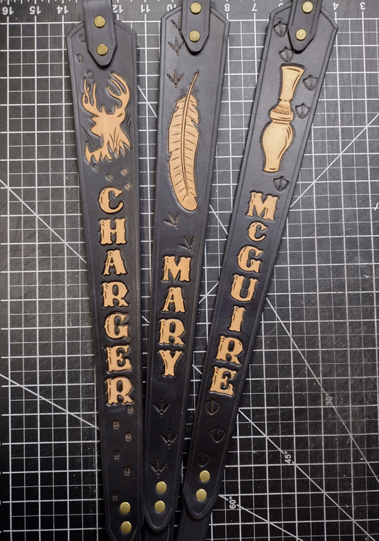 Customized Rifle Sling- Black and Brown