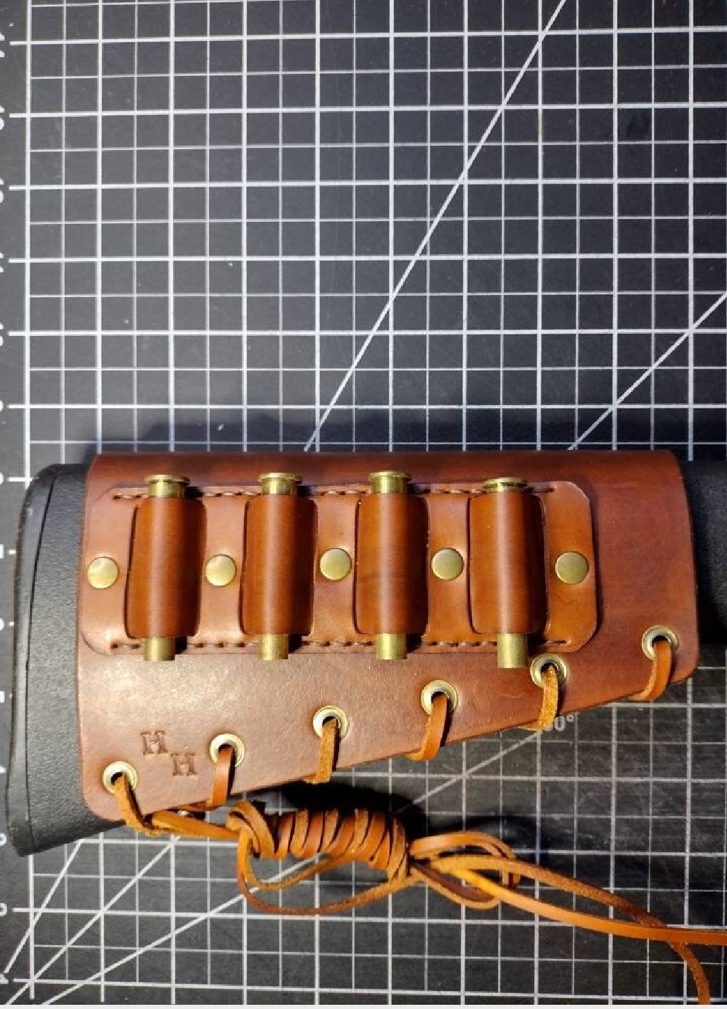 Butt stock Ammo Cuff with Deer